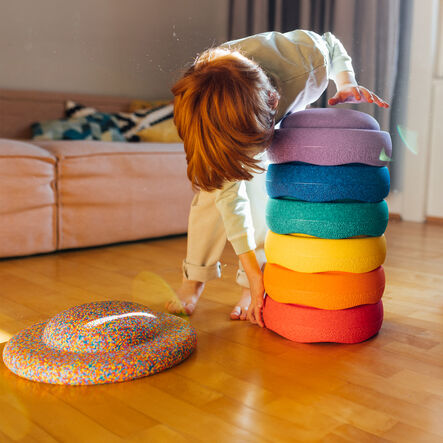 Stapelstein Stepping Stones Balance Boards 7pk  hi\-res