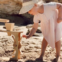 Explore Nook Water & Messy Play Wooden Sand & Water Wheel  hi-res