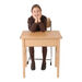Wooden Single Locker Desks H760mm  hi\-res