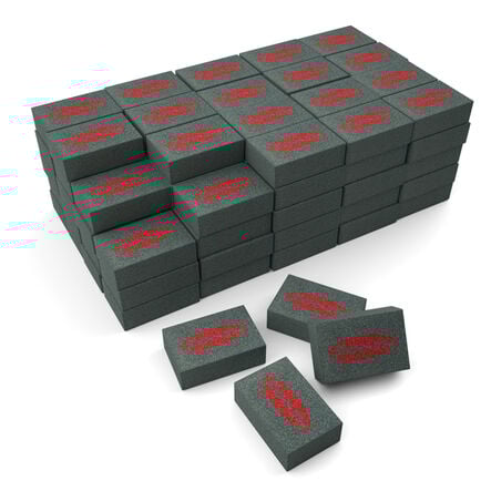 Show\-me® Mini Whiteboard Eraser Packs 100pk  hi\-res