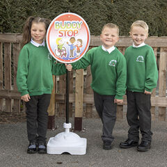 Buddy Stop Playground Sign  Buddy Stop Playground Sign  hi-res
