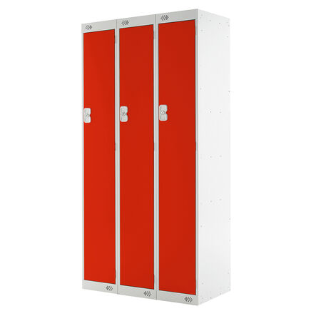 Moresecure School Lockers 300mm Nest of 3  hi\-res
