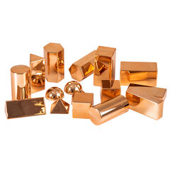 TTS Rose Gold Metallic Mini Blocks 16pk  hi-res