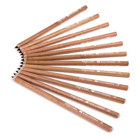 Wolff\'s Carbon Pencils 12pk  hi\-res