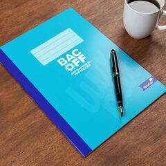 Luxpad Bacoff Wire Stitched Notebooks A4 12pk  Luxpad Bacoff Wire Stitched Notebooks A4 12pk  hi-res