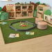Artificial Grass Mat Square Mat 1m x 1m  hi\-res