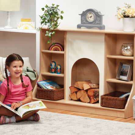 Role Play Wooden Fireplace  hi\-res