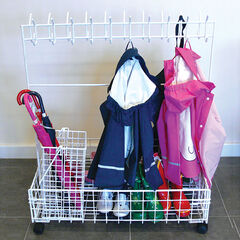 Indoor Toddler Cloakroom Trolley H820 x W470 x L770mm  Indoor Toddler Cloakroom Trolley H820 x W470 x L770mm  hi-res