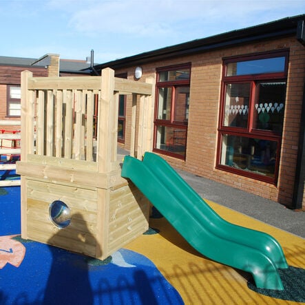 Climbing Frame Tower with Slide  hi\-res