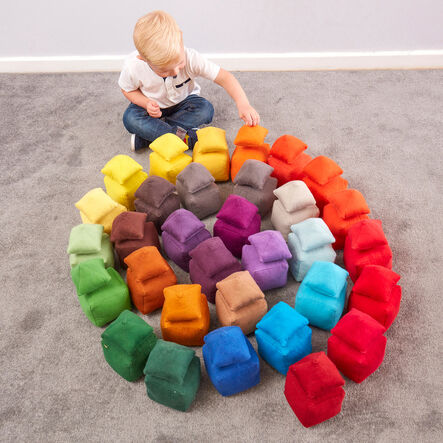 Tonal Shades Soft Building Blocks Red  hi\-res