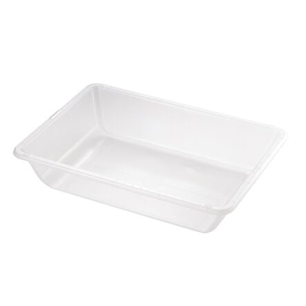 Clear Messy Play Sand \x26 Water Trays 4pk  hi\-res