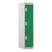 M\'Sec Cam Lk Locker 1 Nest 2 Doors Red H1382xW300xD450mm  hi\-res
