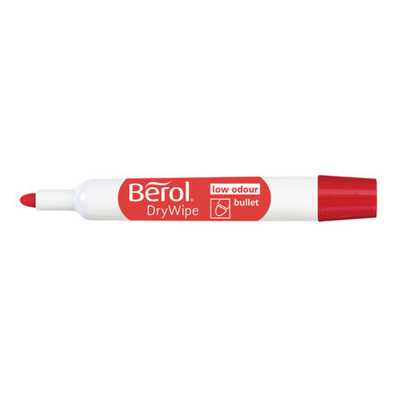 Berol® Drywipe Markers Bullet Tip Assorted Colours 48pk  hi\-res