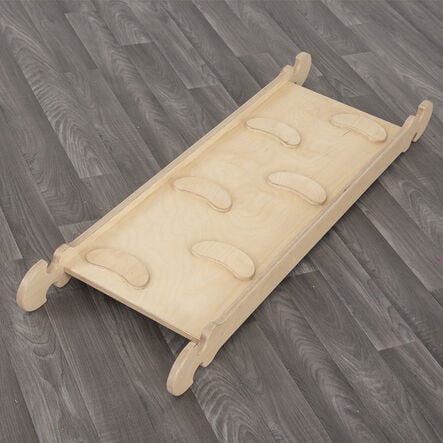 Pikler Inspired Climb \x26 Slide Nursery  hi\-res