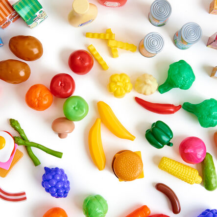 Plastic Role Play Cartons and Food Sets  hi\-res