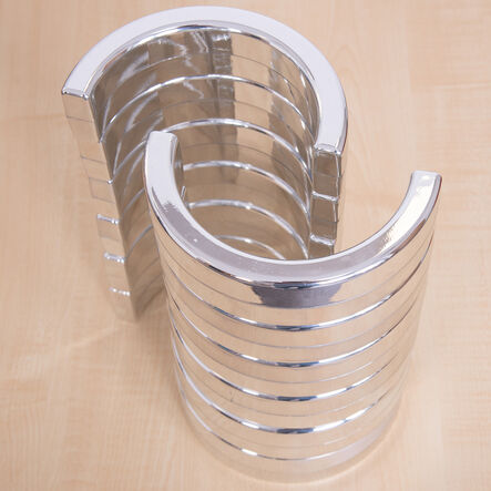 TTS Metallic Silver Stacking Arches 12pk  hi\-res