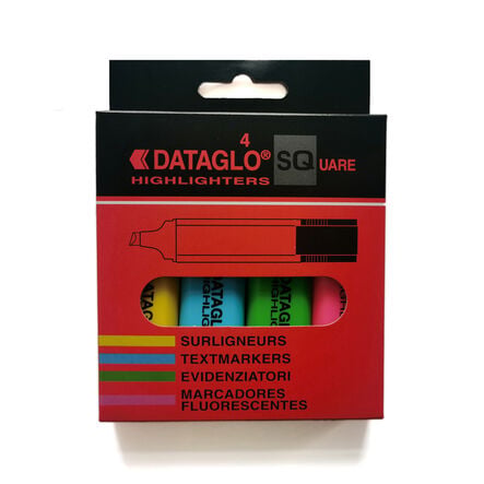 Assorted Highlighter Marker Pens Chisel Tip  hi\-res
