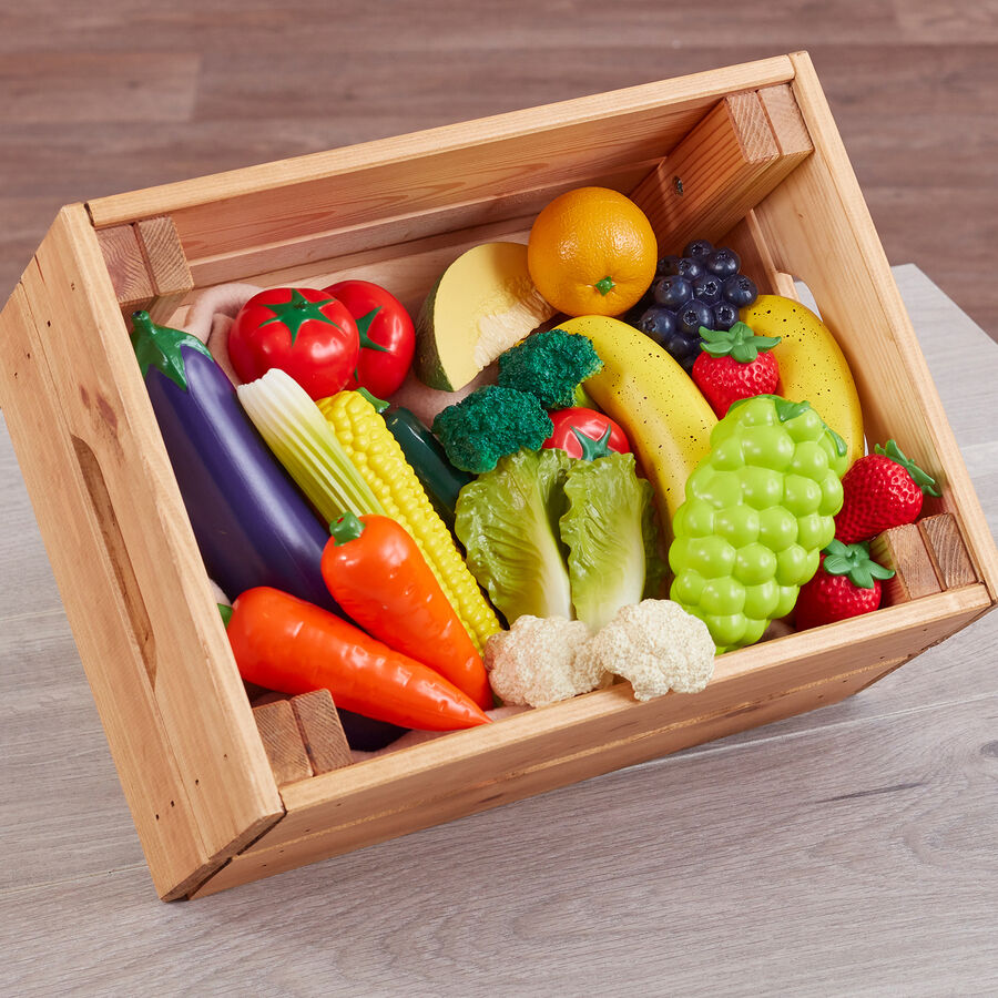 Vegetable play set cheap