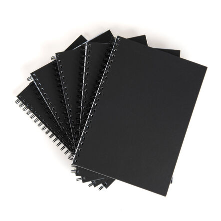 Pisces Hardback Spiral Sketchbook Portrait 170gsm 80pg  hi\-res