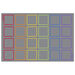 Essentials Rainbow Squares Carpet 3m x 2m  hi\-res
