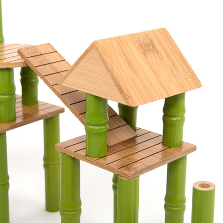 Bamboo Building Blocks 42pk  hi\-res