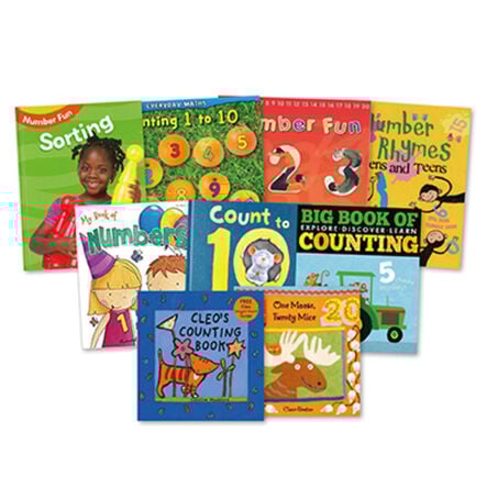 Early Years Counting Number Books 9pk  hi\-res