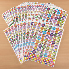 Praise Words and Thumbs Up Stickers Bulk Pack 3720pk  Praise Words and Thumbs Up Stickers Bulk Pack 3720pk  hi-res
