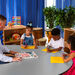 Height Adjustable Horseshoe Classroom Table  hi\-res