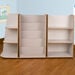 Free Standing Book Unit and Shelving Set Grey  hi\-res