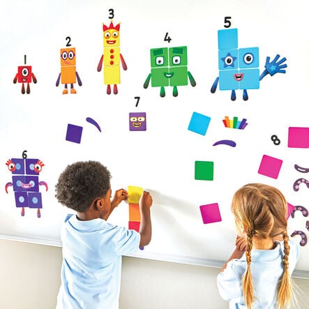 Numberblocks Reusable Clings  hi\-res