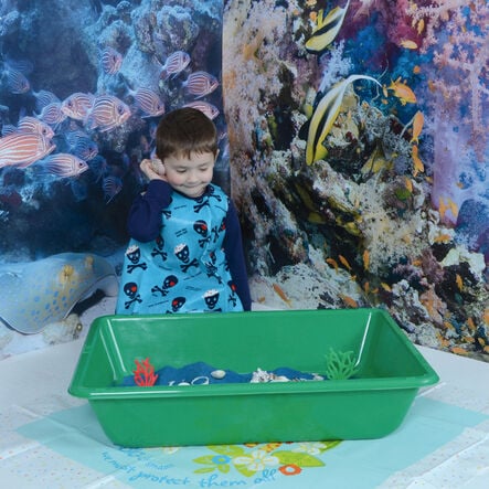 Bright Colours Messy Play Sand \x26 Water Trays 4pk  hi\-res