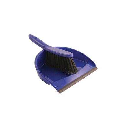 Dustpan \x26 Brush Set Blue  hi\-res