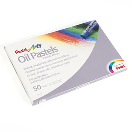 Pentel Art Oil Pastels Assorted 25pk  hi\-res