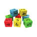 Multi Coloured Foam Silent Dice  hi\-res