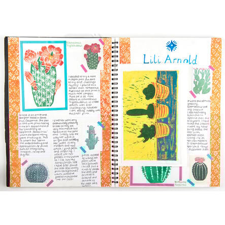 Pisces Hdbk ECO Kraft Cover Spiral Sketchbook A4 140gsm 5pk  hi\-res