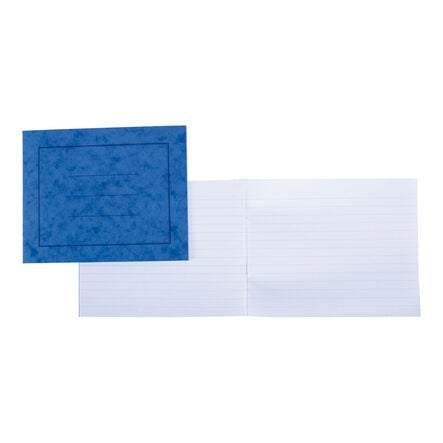 5\'\' x 6.5\'\' Classic Ex. Book 24pg 50pk 8mm Ruled Blue  hi\-res