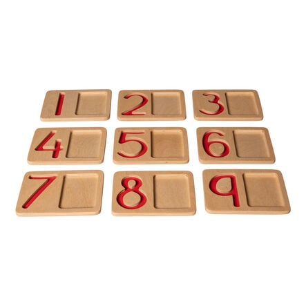 Wooden Number Trays  hi\-res