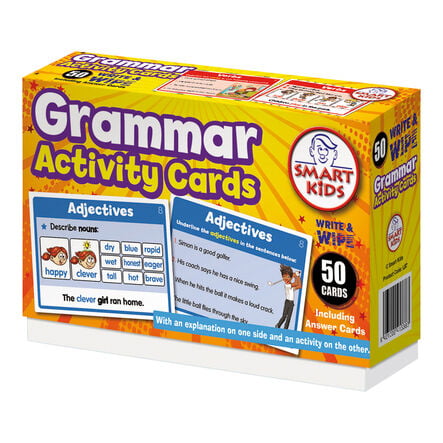 Smart Kids Grammar Activity Cards 50pk  hi\-res