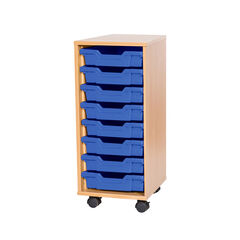 Mobile Tray Storage Unit 8 Trays  hi-res