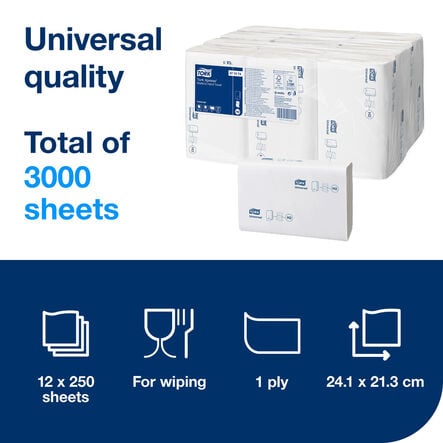 TORK® Xpress Multifold Hand Towels 1 Ply Pack of 3000  hi\-res