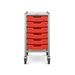 Gratnells Low Shallow Tray Storage Trolley  hi\-res