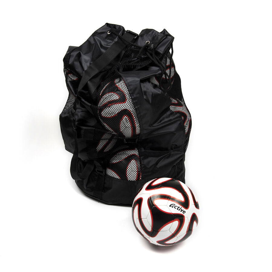 Bag of footballs size 4 top