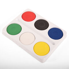 6 Well Senior Block Palette with Paint  6 Well Senior Block Palette with Paint  hi-res