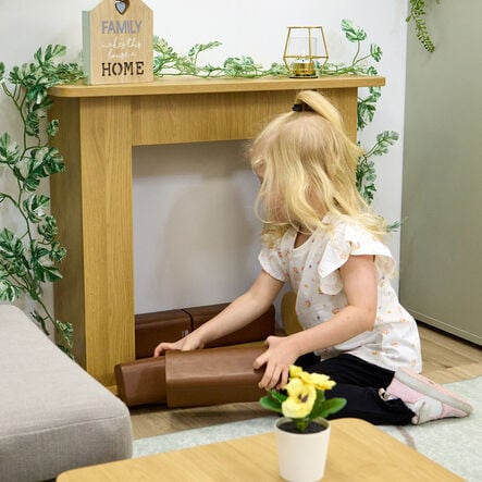 Modern Living Fireplace  hi\-res