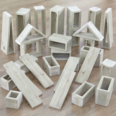 TTS Giant Outdoor Wooden Hollow Building Blocks  hi\-res