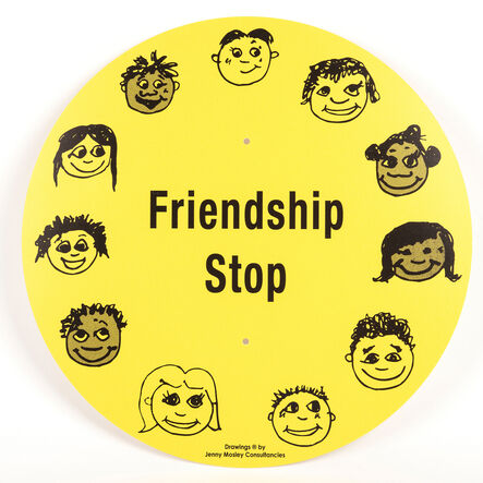 TTS Friendship Stop Playground Sign  hi\-res