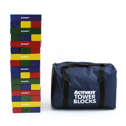 Multicoloured Tumble Tower Blocks  hi\-res
