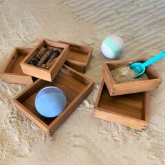 Wooden Sorting Boxes 6pk  hi-res
