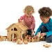 Natural Wooden Barn and Farm Set  hi\-res