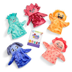 Feelings and Emotions Hand Puppets Set 1  hi-res